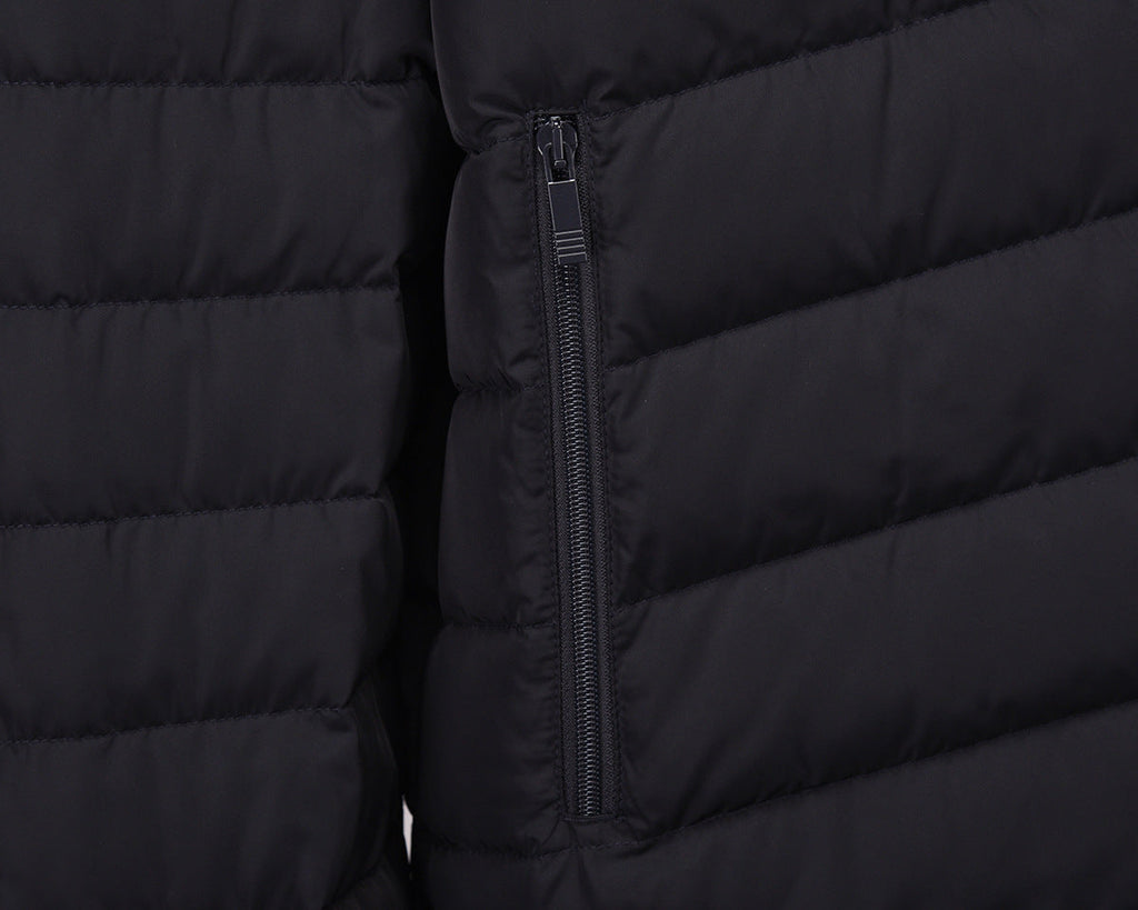 Thom BrownePremium Short Down Jacket - 90% Duck Down with Drawstring Hood