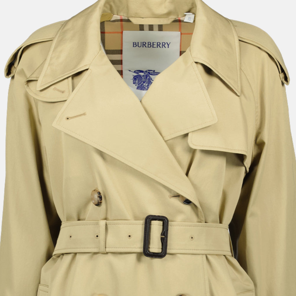 Castleford Beige Long Trench Coat