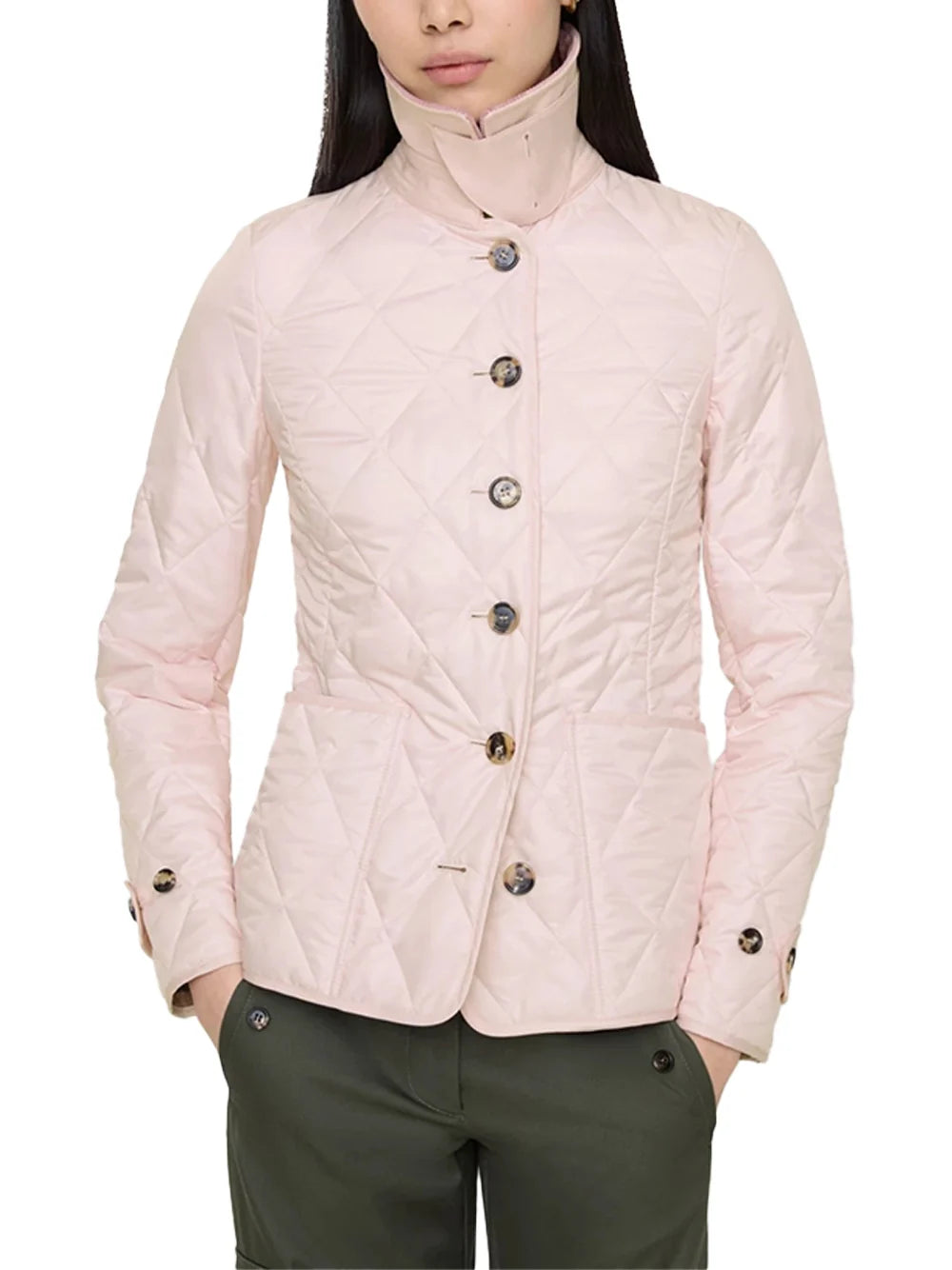 Burberry Women Fernleigh Jacket Mallow Pink