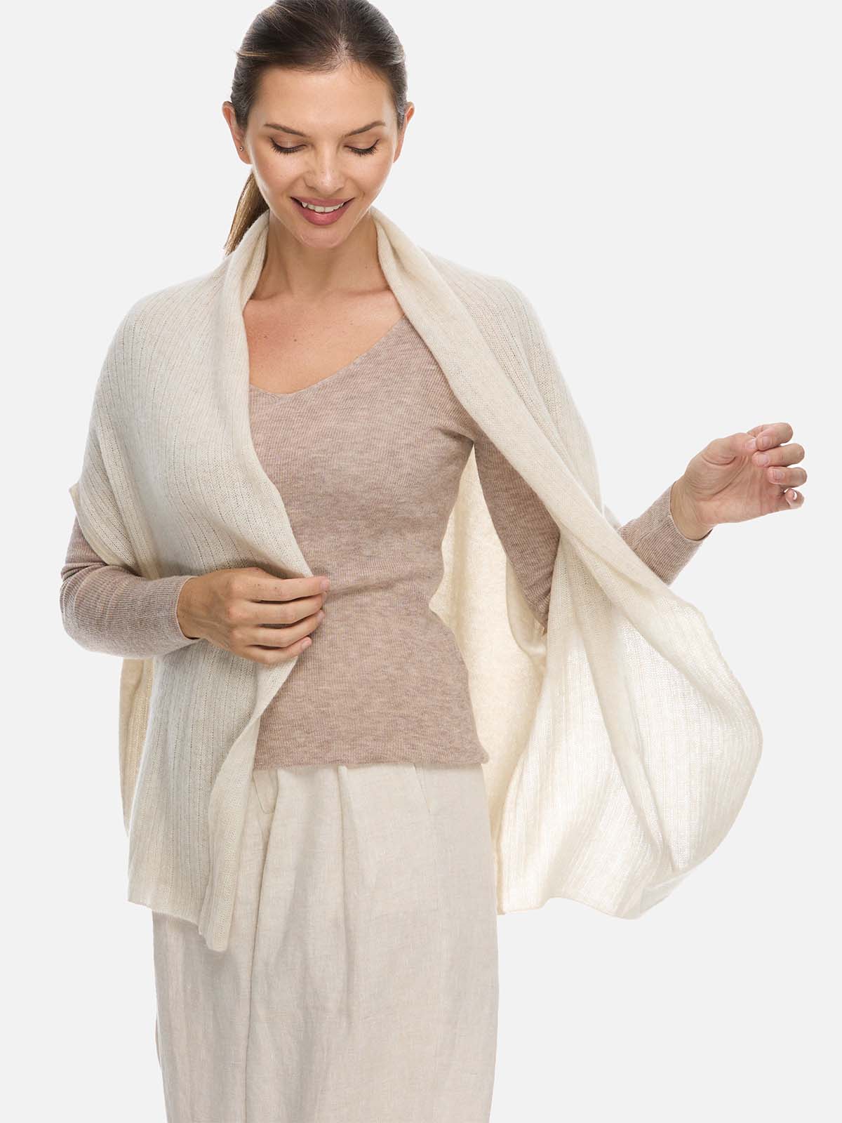 Beige Effortless Vest
