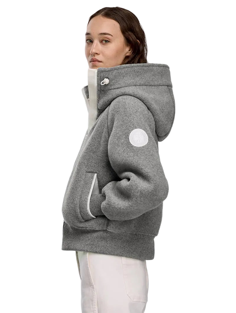 Chilliwack Bomber Kind Fleece White Label in Greige