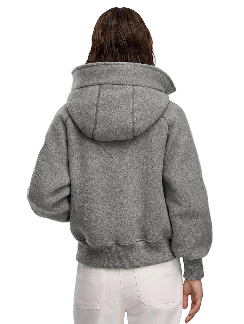 Chilliwack Bomber Kind Fleece White Label in Greige