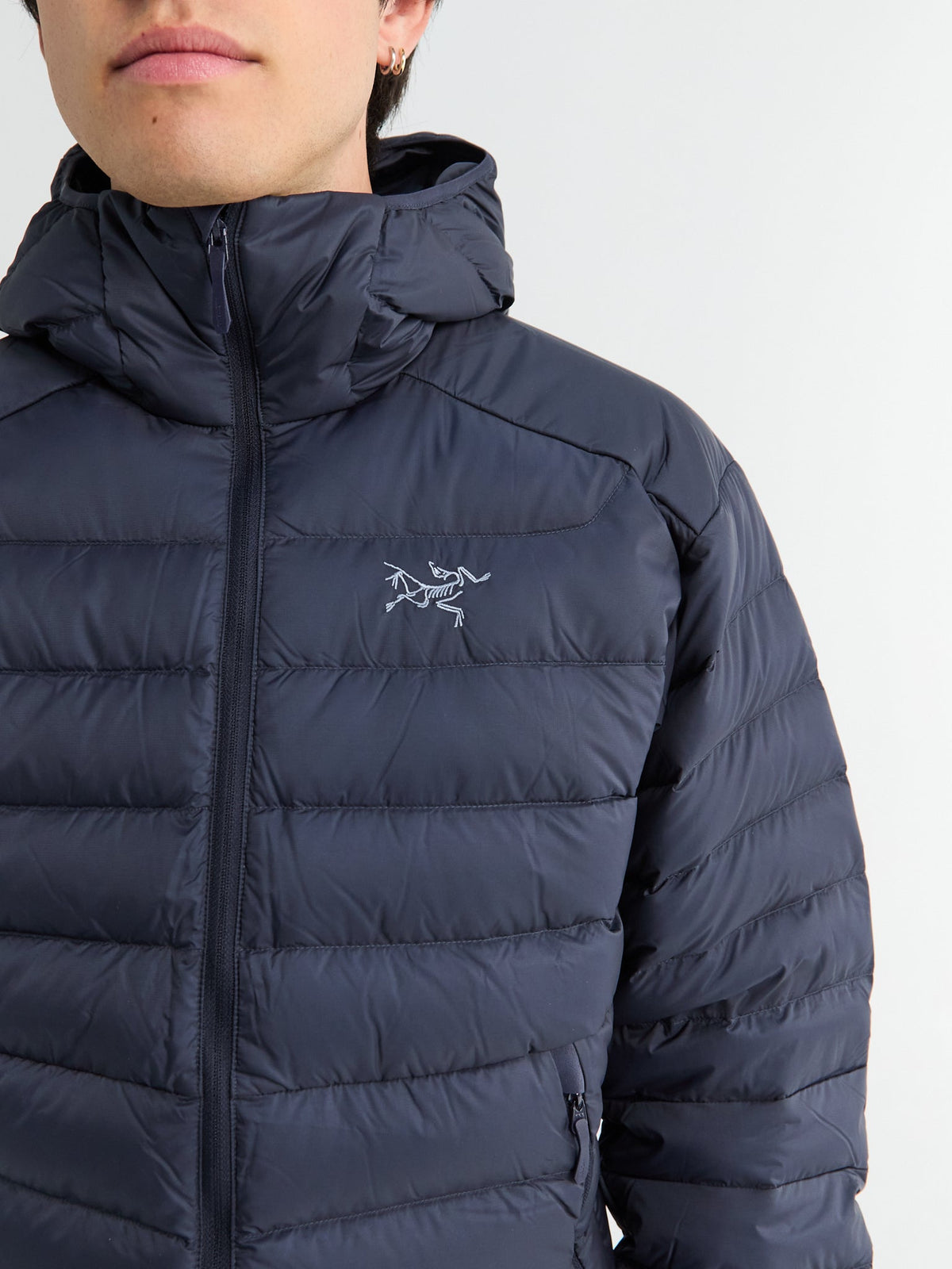 Cerium Hoody in Black Sapphire