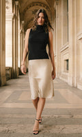 Alessa Silk Skirt