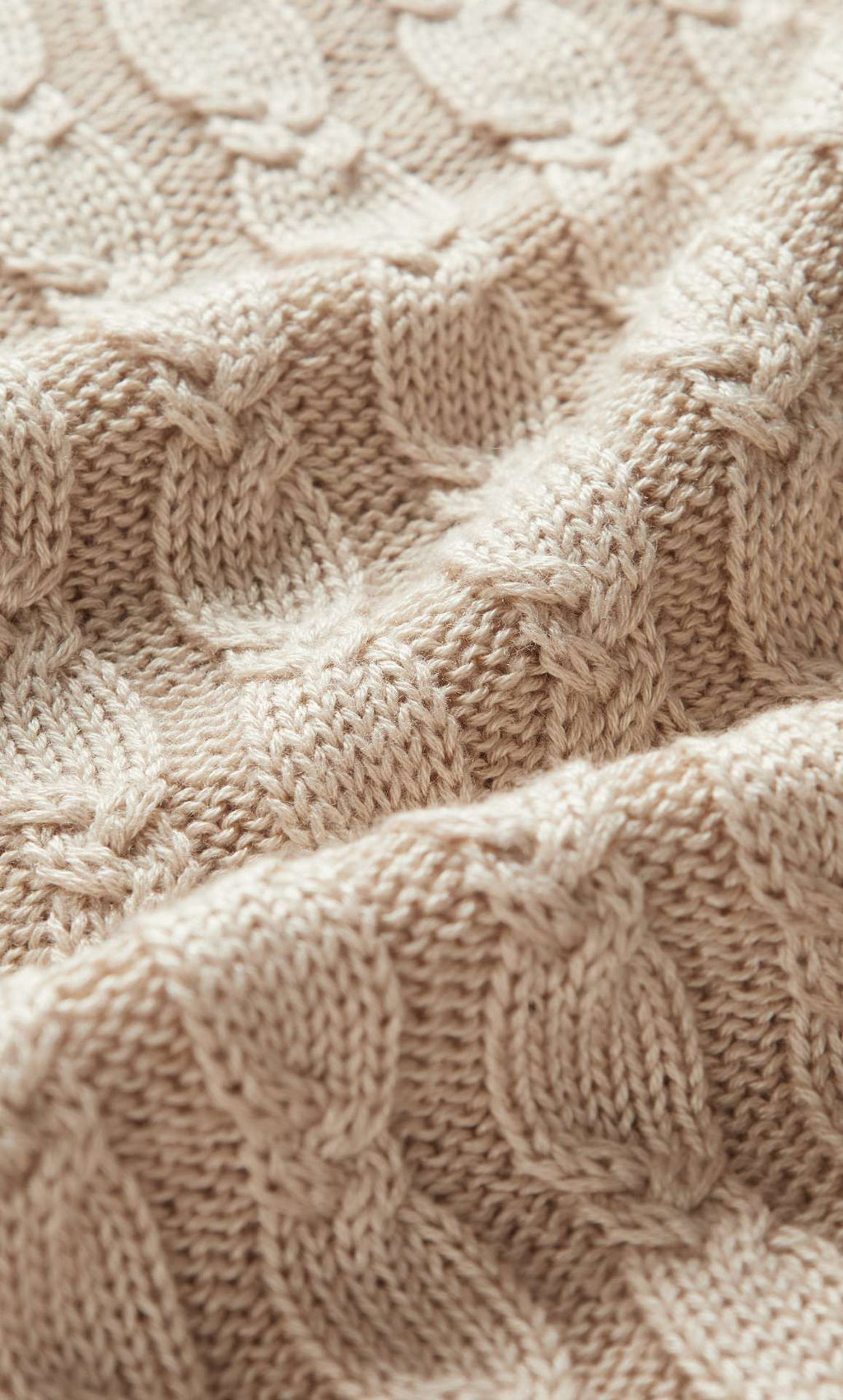 Cassandra Cable Sweater - Silk & Cashmere