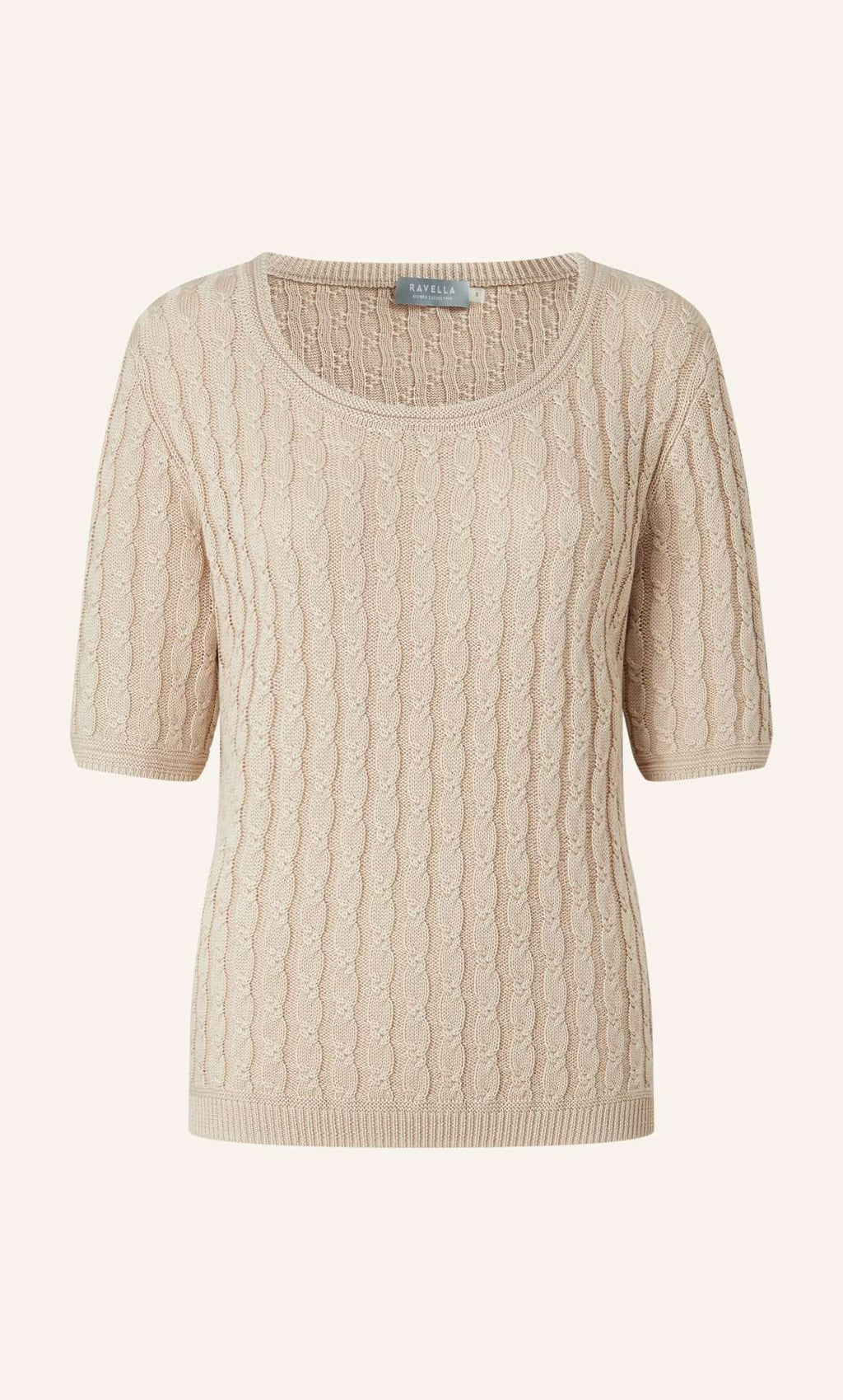 Cassandra Cable Sweater - Silk & Cashmere
