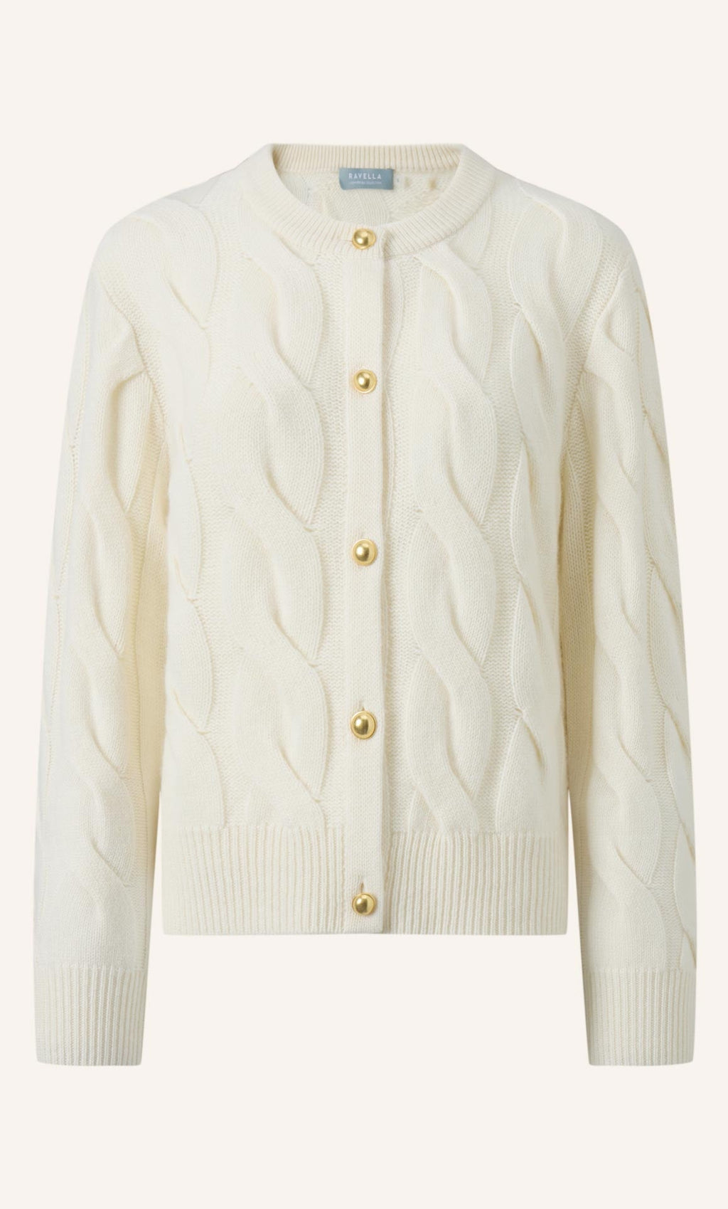 Chamonix Cable Cashmere Cardigan
