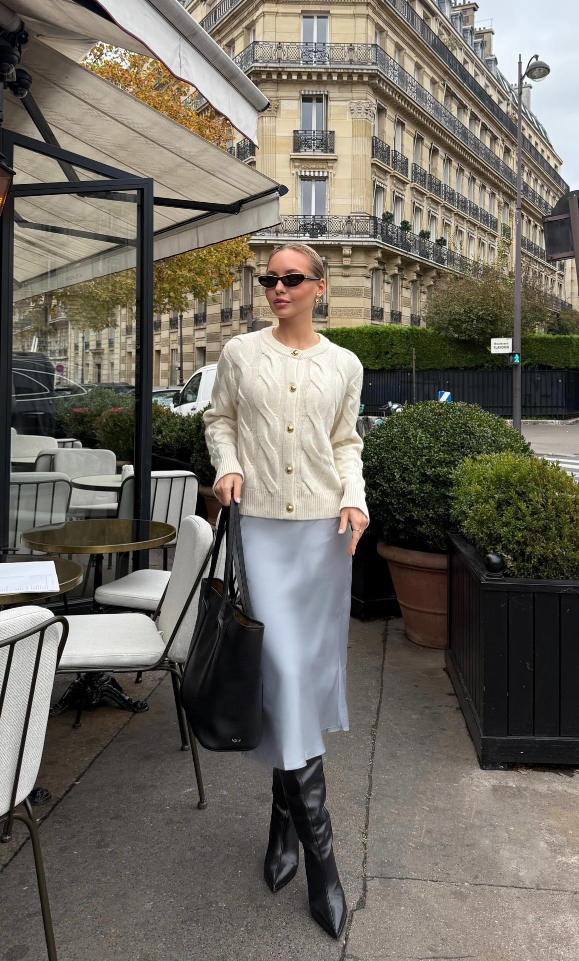 Chamonix Cable Cashmere Cardigan