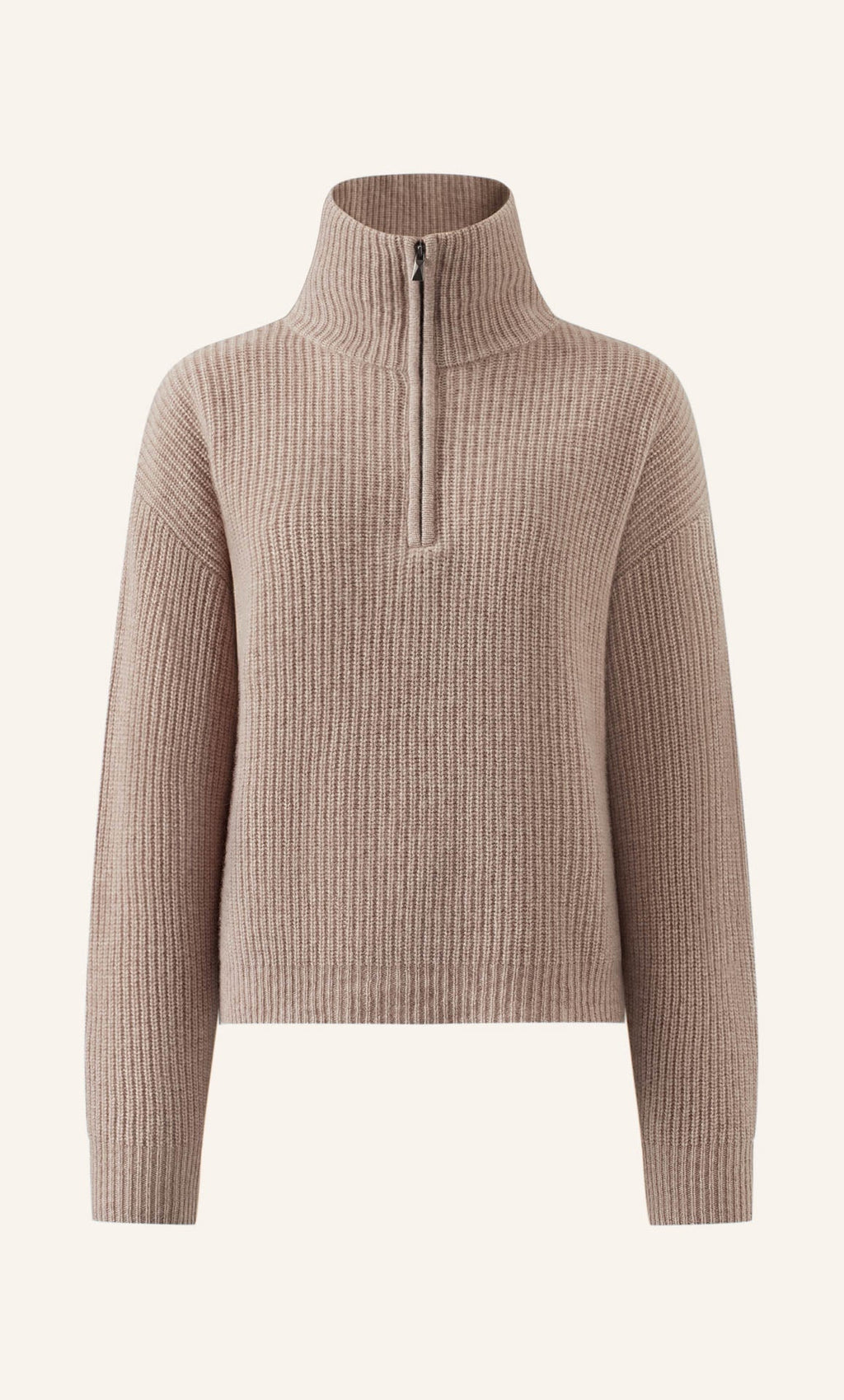 Cortina Cashmere Half-Zip Sweater