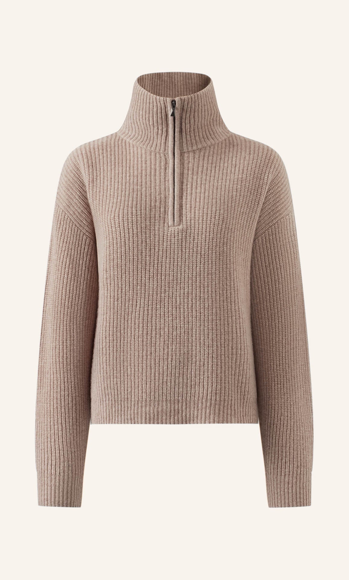 Cortina Cashmere Half-Zip Sweater