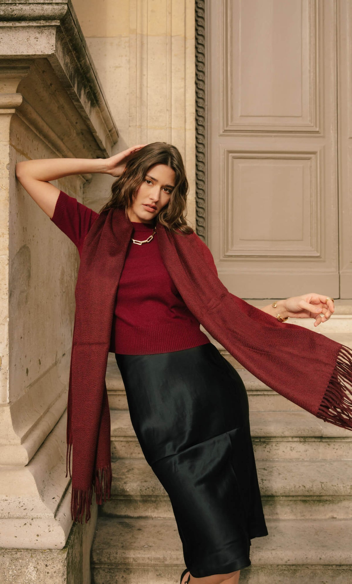 Celeste Luxe Cashmere Scarf