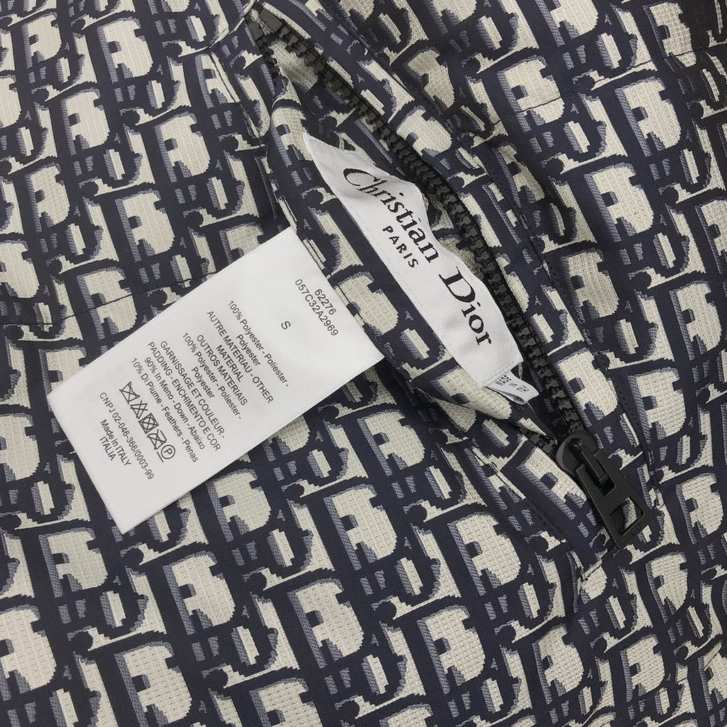 Dior Reversible Hooded Monogram Puffer Jacket
