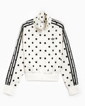 adidas Originals Satin Polka Dots Crop Women's Track Jacket