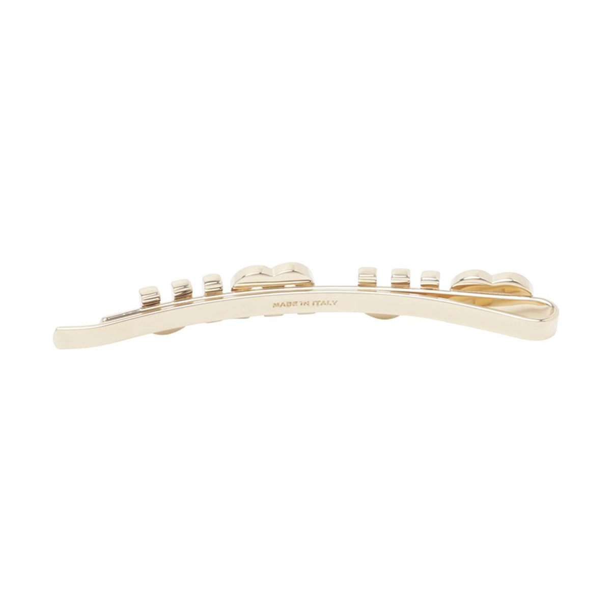 Miu Miu Women Miu Miu Logo Enameled Metal Hair Clip